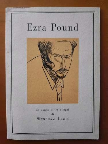 Wyndam Lewis "Ezra Pound - un saggio e tre disegni", 1958 - Imagen 1 de 12