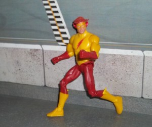 dc multiverse kid flash figure