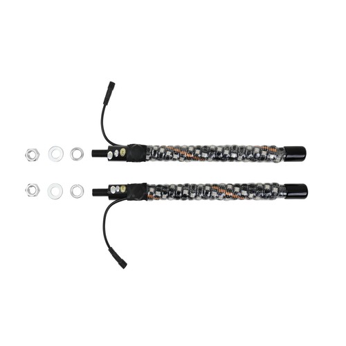 2PCS 1FT Lighted LED Whip Light Antenna RGB Chasing For RZR Can-am X3 UTV ATV - Picture 13 of 15