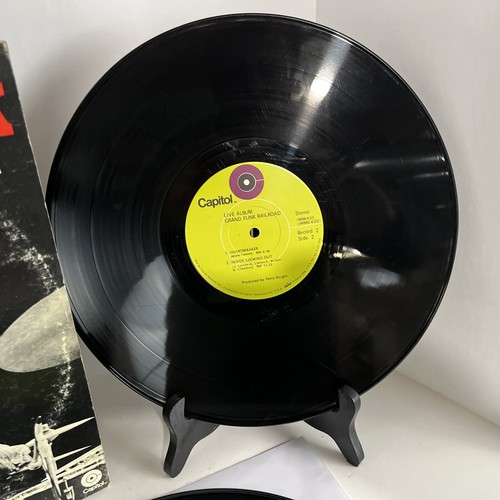 Grand Funk Railroad Live Album Double Vinyl LP 1970 Capitol Records SWBB-633 - Picture 2 of 12