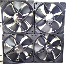 4x Fractal Design Dynamic X2 GP-14 140mm Case Fans Black 3-Pin New OEM