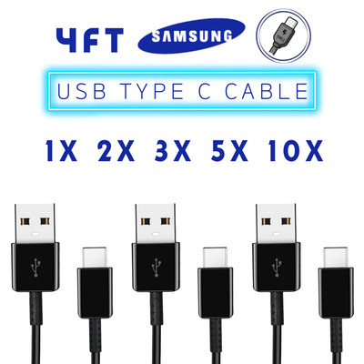 Fast Charger Cord For Samsung S24 S23 S22 Android USB Type-C Data Charging Cable
