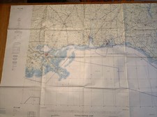 1967 US MILITARY TACTICAL PILOTAGE CHART TPC H-24B Edition 1   (MS,LA,FL,AL,GA)