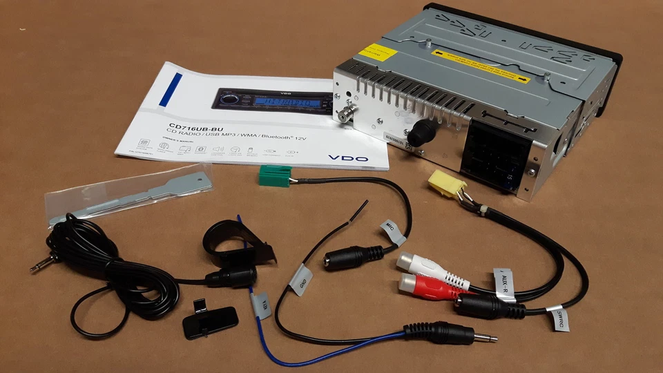 12 Volt Bluetooth PKW Radio RDS Tuner CD MP3 WMA USB Autoradio 2910000080700 - Bild 4 von 4