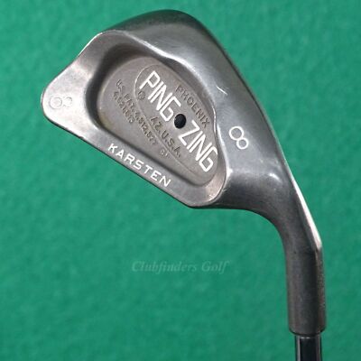 Ping Zing Stainless Black Dot Single 8 Iron TT Dynamic Gold S300
