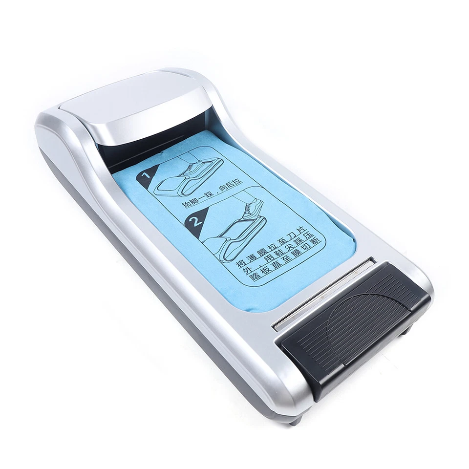 Dispensador automático de cubierta de zapatos máquina de película de zapatos desechable para el hogar y la oficina Foto 3 de 4