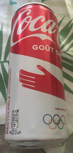 Canette 33 CL Coca Cola " JEUX OLYMPIQUES 2024 " - Foto 3 di 6