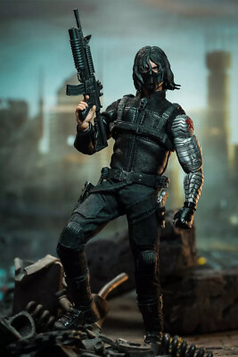 BUCKY BARNES スケールフィギュア Iron Studio Bucky Barnes The Winter Soldier 1/10 Statue Figure