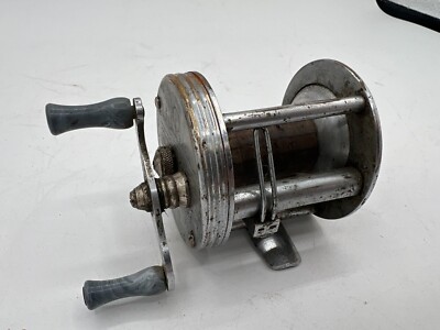 Moulinet De Pêche Vintage Bronson Mercury 2550 USA Poignées Blanches