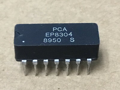 (1 PC) PCA  EP8304  ACTIVE DELAY LINE, 1-FUNC, 10-TAP, TRUE OUTPUT, TTL, PDIP14 