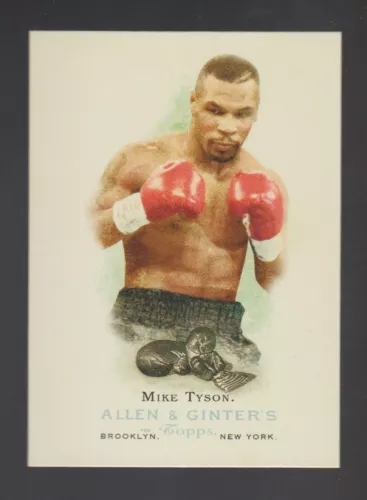 MIKE TYSON 2006 Topps Allen & Ginter #301 SWEET MINT High Number Short Print SP
