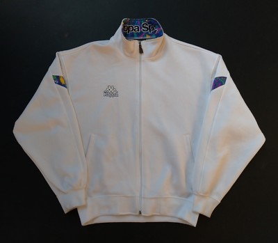 Kappa Jacket Rare Windbreaker Big Logo Spell Out Jaspo Size L