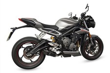Street Triple 765 Exhaust SP Diabolus Carbon Round Stubby Carbon Outlet 2019