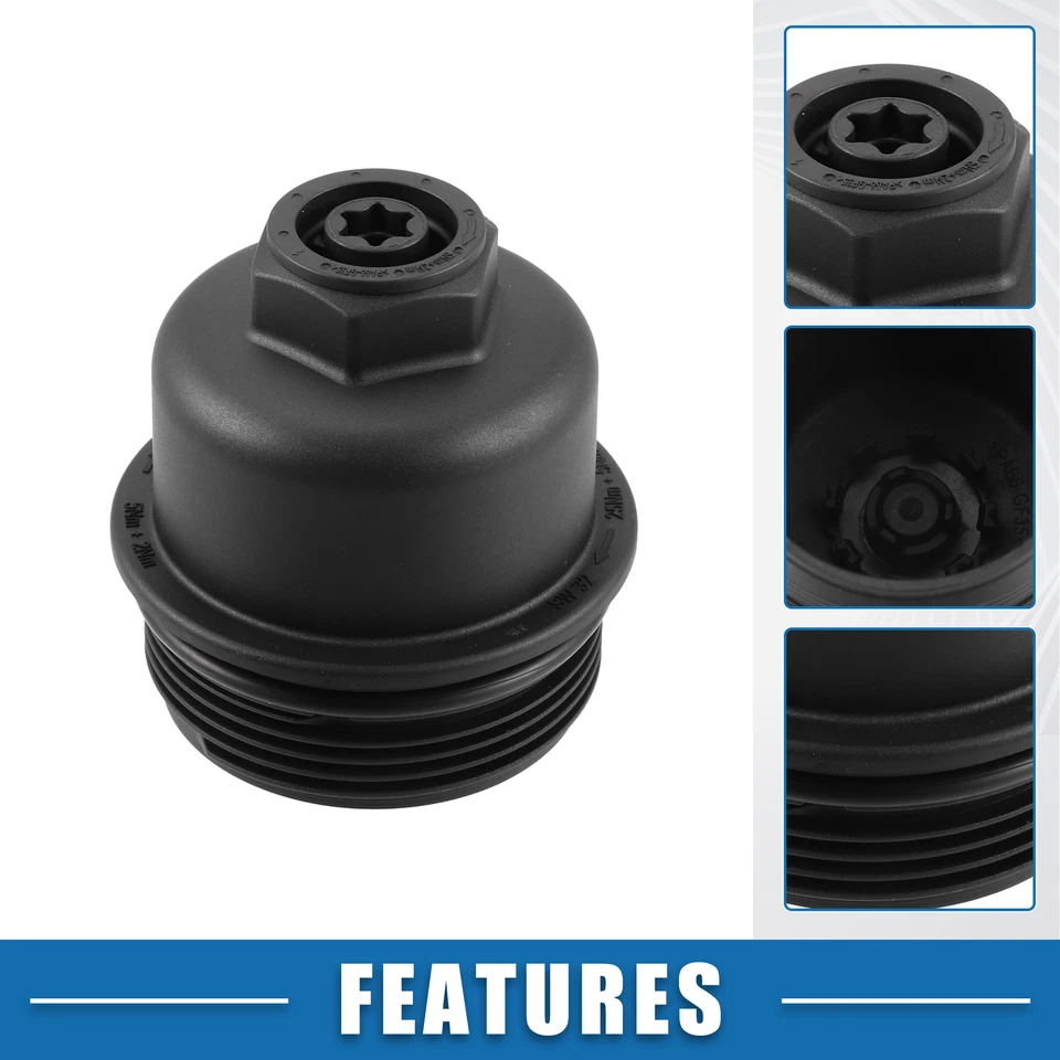 Paquete (1) Tapa Filtro Aceite Motor BMW X1 X2 28i 2.0L 2016-2019 Foto 3 de 4