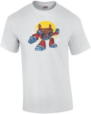 Old School Boombox Robot T-Shirt