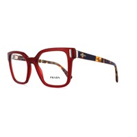Prada Glasses Frames 05tv Acb1o1 Transparent Red Womens 50mm Prada Glasses Frames 05tv Acb1o1 Transparent Red Womens 50mm