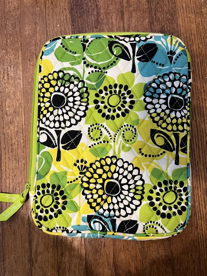Vera Bradley Tablet E-Reader Estuche Limas I Pad Funda Funda Cremallera Retirada Foto 2 de 4