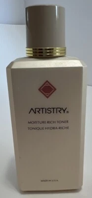 Vintage 1992 Artistry by Amway Moisture Rich Toner 8.1 fl oz/240ml 70-75% Full - Image 1 of 2