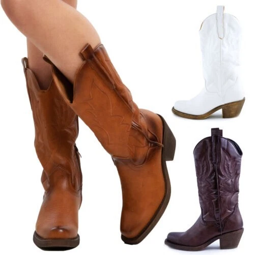Chaussures santiags femme new arrivals