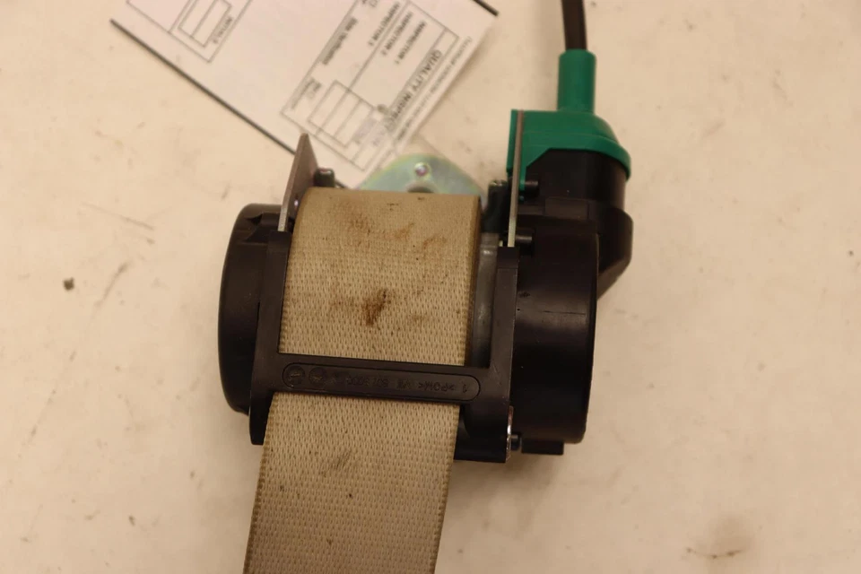 BMW 650I 2008-2010 CONVERTIBLE E63 CINTURÓN DE SEGURIDAD DELANTERO IZQUIERDO LADO DEL CONDUCTOR OEM Foto 2 de 4