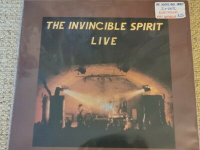 The Invincible Spirit Live White Vinyl