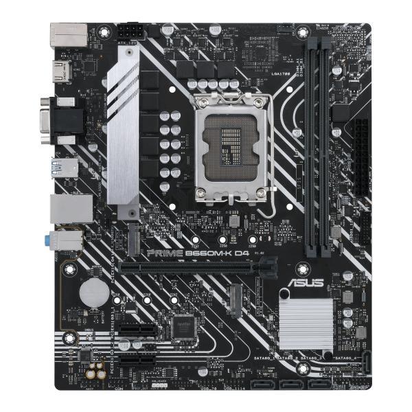 Asus SCHEDA MADRE PRIME B660M-K D4 (90MB1950-M1EAY0) SK 1700