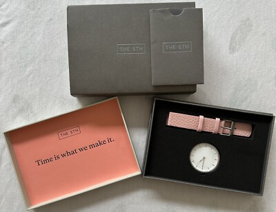 The 5TH Tokyo Range Wrist Watch Pink Strap 40mm Brand New  display picture 2