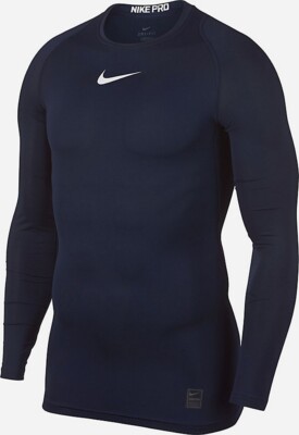 Nike Herren Stretch Sport Fitness Longsleeve Pro Cool COMPRESSION Langarm  Shirt