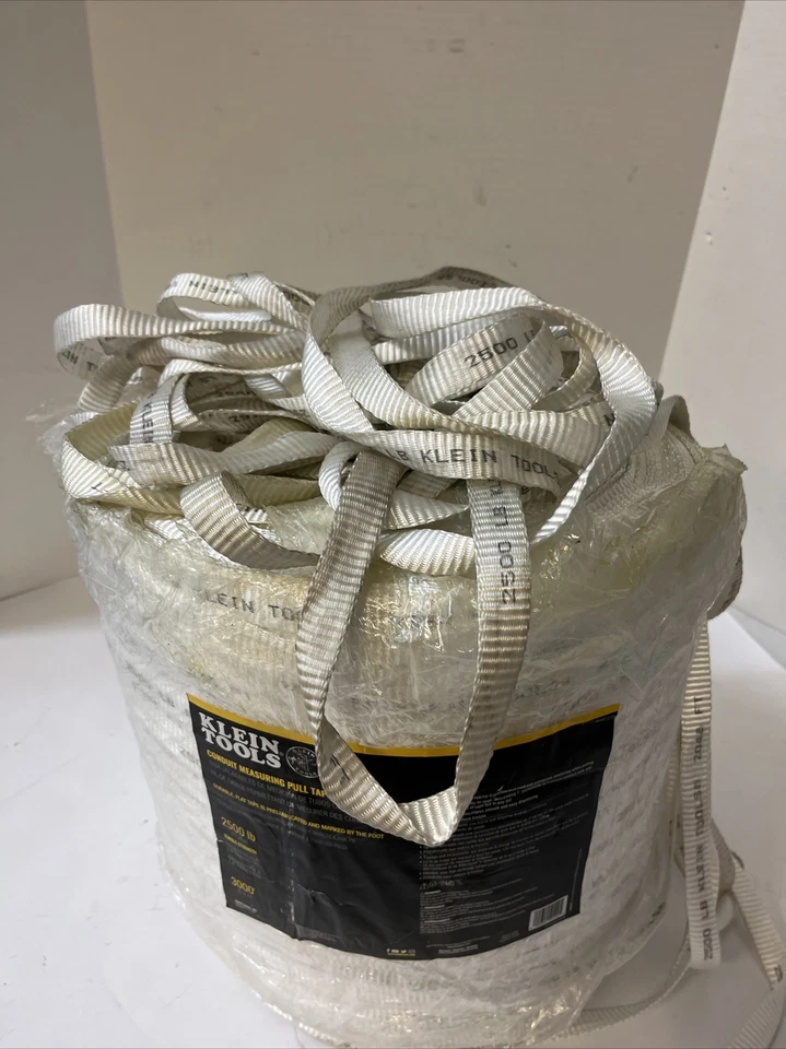 Klein Tools 50142 Conduit Measuring Pull Tape, 2500-Pound x 3000 Ft ** See Desc* - Image 3 of 3