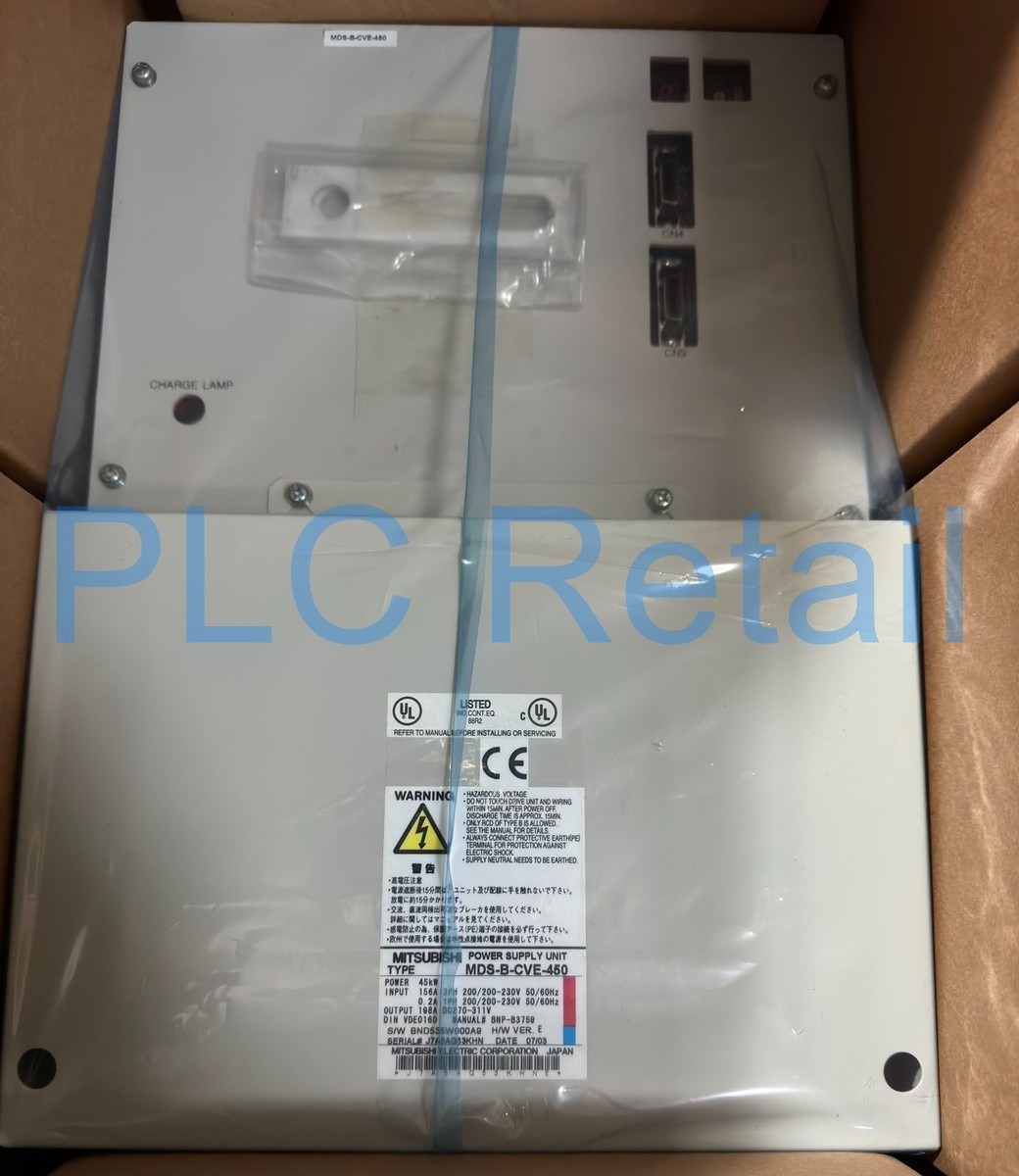 1PCS NEW Mitsubishi CNC power supply MDS-B-CVE-450 Fast delivery