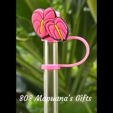 New Hawaii Edition Anthrium  Straw Topper ( Starbucks Straws)
