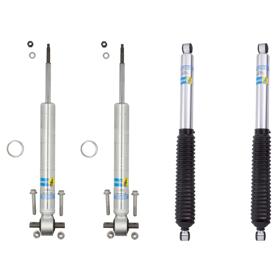 Bilstein B8 5100 Front & Rear Gas Shocks for Ford F-150 RWD With 0-1" Rear Lift Foto 2 de 4