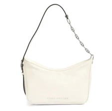 Marc Jacobs Tempo Baguette Leather Shoulder Bag in Cotton Color NEW H903L01SP22
