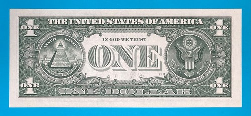 2008 October 18 : L 20081018 E BIRTHDAY Note $1 One Dollar Bill *UNC* - Picture 3 of 3