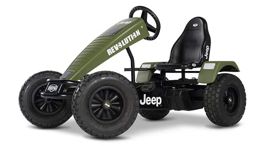 Berg Jeep Revolution E BFR Off Road Kids Pedal Car Go Kart 6