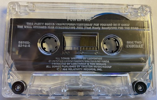 Ludichrist Powertrip Cassette 1988 Combat / Relativity Pre-owned - Picture 5 of 7