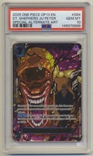 PSA 10 One Piece Special Alternate Art St. Shepherd Ju Peter OP13-084 GEM MINT!