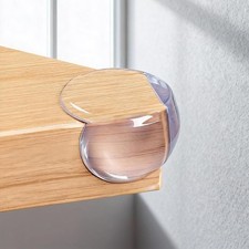 Baby Proofing Corner Bumpers - Transparent Table Edge Guards, 16-Piece Set