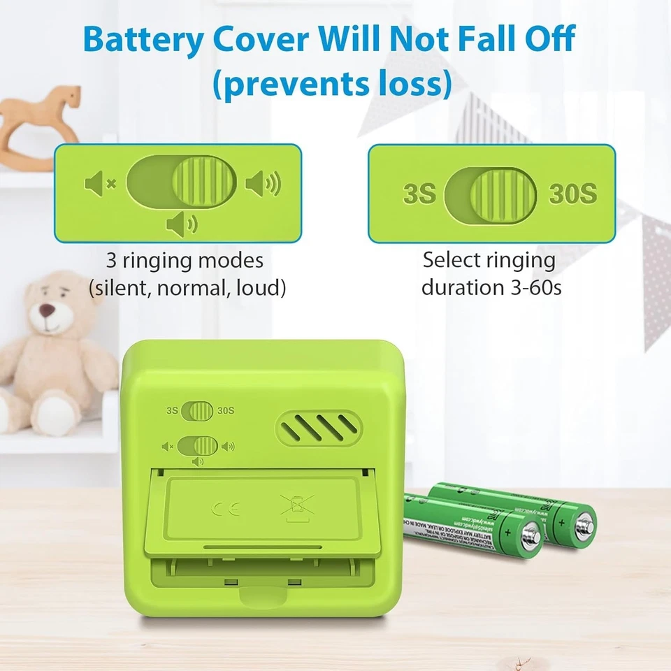 60Min Visual Timer for Kids Adults Autism ADHD Classroom Kitchen Cooking Office - Image 3 of 4
