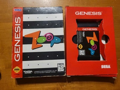Sega Genesis Zoop READ
