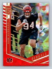 2018 Donruss Elite #114 Sam Hubbard Red #/199 Cincinnati Bengals