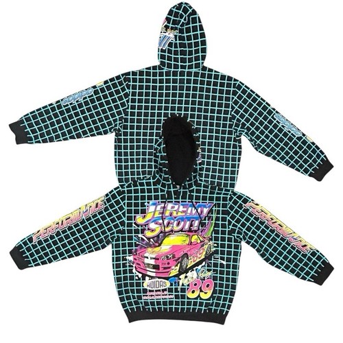 Adidas x Jeremy Scott HG6511 Originals Felpa con Cappuccio Uomo Rally Nera Uomo Taglia XL $140 - Foto 1 di 10