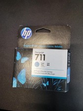 New Genuine HP 711 Cyan DesignJet Ink Cartridges