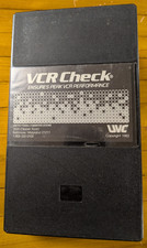 VTG 1983 UVC VCR Check Peak Performance Color Adjustment Tint Performance Tape