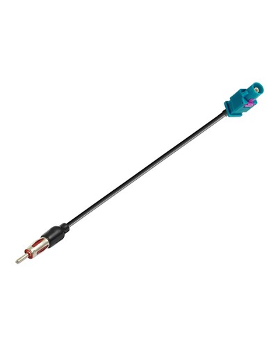 POBADY 1 Stück Fakra Z Stecker auf DIN Adapterkabel Z 6 Zoll/15 cm 1, schwarz  - Bild 1 von 5