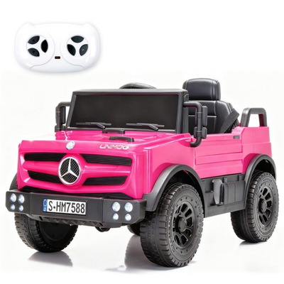 #ad Pink Kids 12V Ride on Toy Licensed Mercedes Electric Car w 4*Suspension MP3 LED $125.99