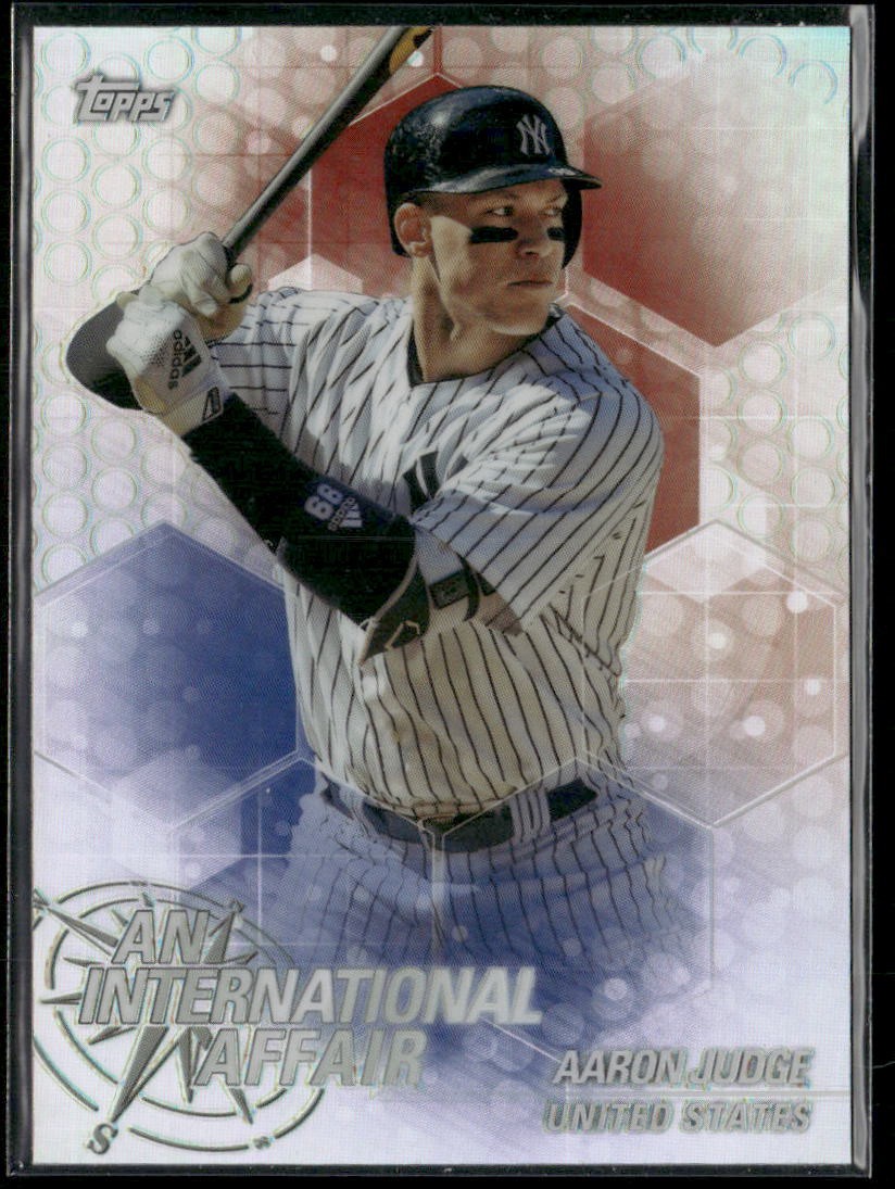 2018 Topps Chrome Update #IA-AJ Aaron Judge An International Affair