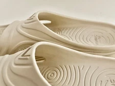 Vionic Recovery Slides Size 9, Ivory Color, Worn 2 x