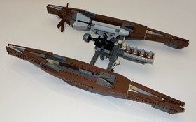 LEGO Star Wars: Wookiee Catamaran (7260) 100% Complete W/ Instructions - No Box