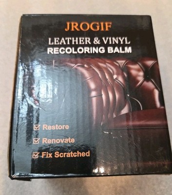 JROGIF LEATHER & VINYL RECOLORING BALM DARK B5